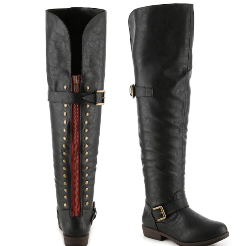 Journee wide calf over the knee boot 10